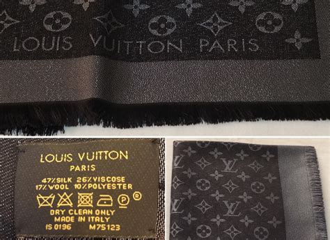 lv scarf real vs fake|louis vuitton scarf real.